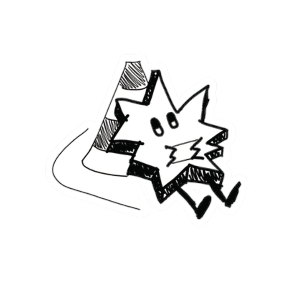 Starkid Construction Sticker